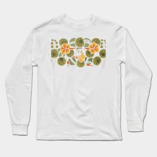 Maurice Pillard -  Garlands stencil. Long Sleeve T-Shirt